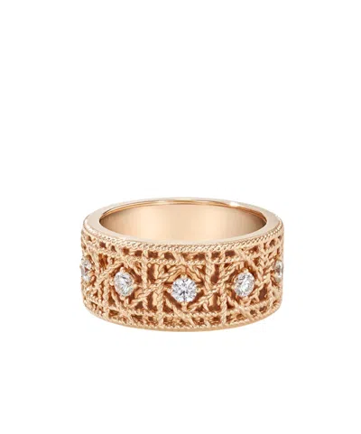Dior My  Logo Ring In Yellow