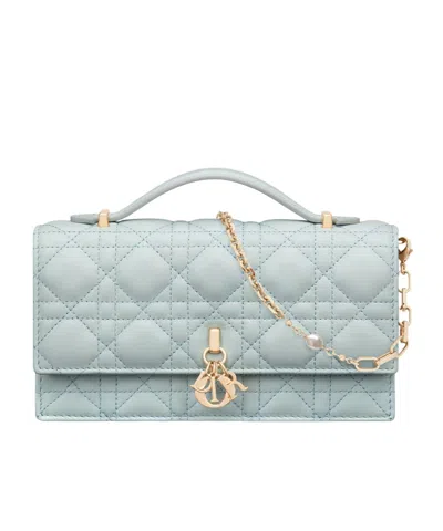 Dior My  Mini Shoulder Bag In Gray