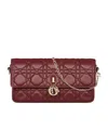 Dior My  Pouch Mit Kette In Red