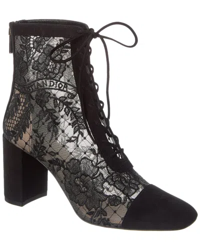 Dior Naughtily-d High-heeled Short Boots In Black