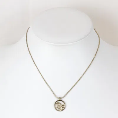 Pre-owned Dior Necklace () In Gold