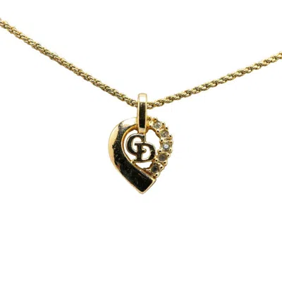 Pre-owned Dior Necklace () In Gold