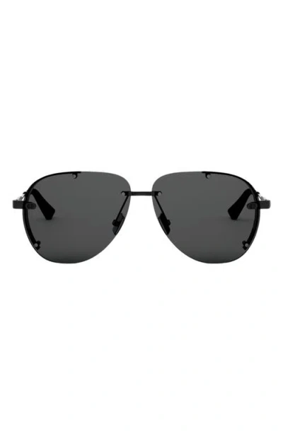 Dior Eyewear Aviator Frame Sunglasses In Gray