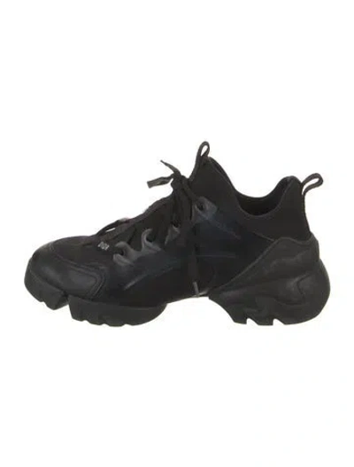 Pre-owned Dior Neoprene Chunky Sneakers In Black
