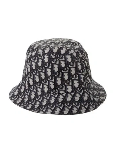 Pre-owned Dior Neutral Patterned Bucket Hat In Neutrals