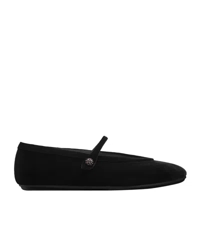 Dior New Ballet Flat In Black