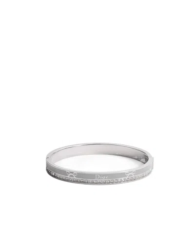 Dior Night Code Bangle In Silver
