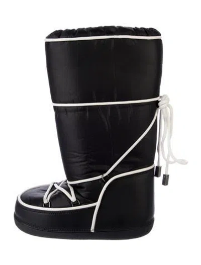 Pre-owned Dior Nylon Boots In Black