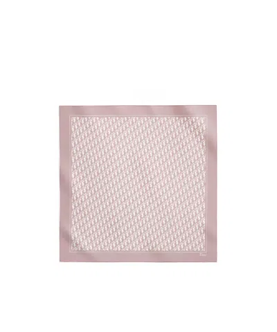 Dior Oblique 90 Square Scarf In Multi