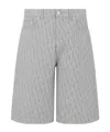 Dior Oblique Bermuda Shorts In Gray
