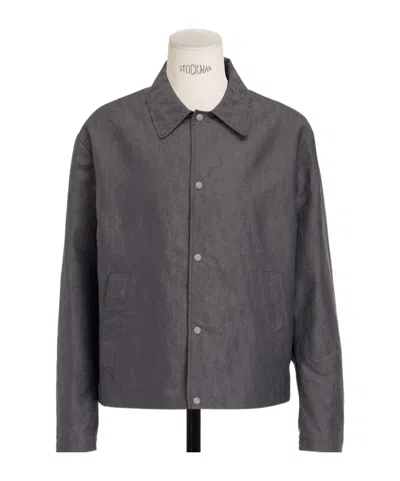 Dior Oblique Blouson Jacket In Gray
