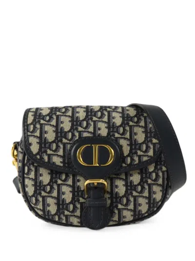 Dior Oblique Bobby Shoulder Bag In Multi