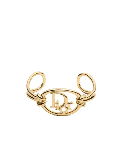 Dior Oblique Bracelet In Gold