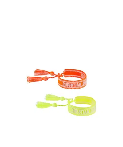 Dior Oblique Bracelet In Yellow