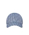 Dior Oblique Cap In Blue