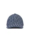 Dior Oblique D-player Cap In Blue