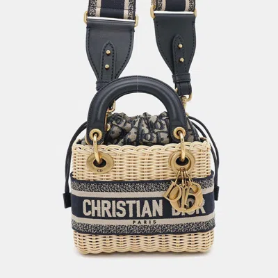 Pre-owned Dior Oblique Mini