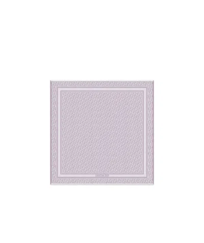 Dior Oblique Shawl In Purple
