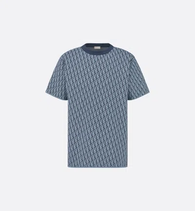 Dior Oblique Shirt In Blue