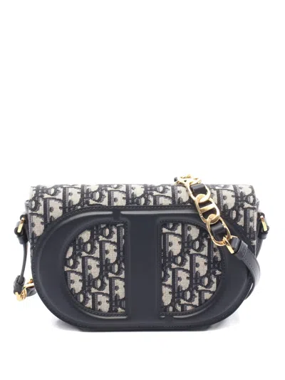 Pre-owned Dior Oblique Shoulder Bag In Neutral
