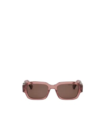 Dior Oblique Sunglasses In Brown