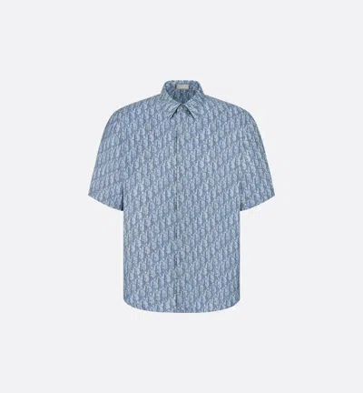 Dior Oblique T-shirt In Blue