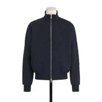 Dior Oblique Track Jacket In Blue