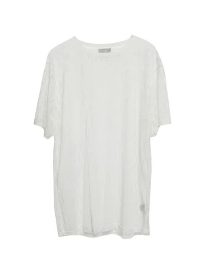 Pre-owned Dior Oblique T-shirt In White