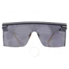 Dior Open Box -  Club M1u Mirror Blue Star Print Shield Ladies Sunglasses Cd40042u 91c 00