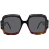 Dior Open Box -  Signature S1u Grey Butterfly Ladies Sunglasses Cd40049u 05a 55 In Black