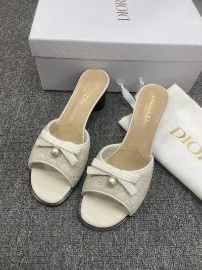 Dior Open-toe High-heeled Sandals In Nude