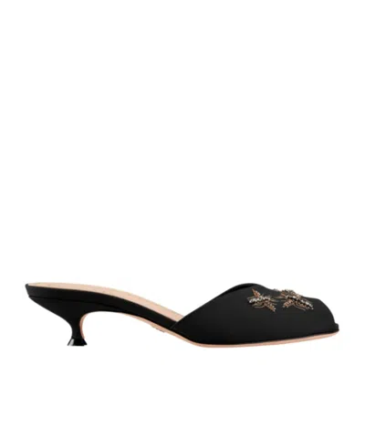 Dior Open-toed High-heeled Sandals In Black