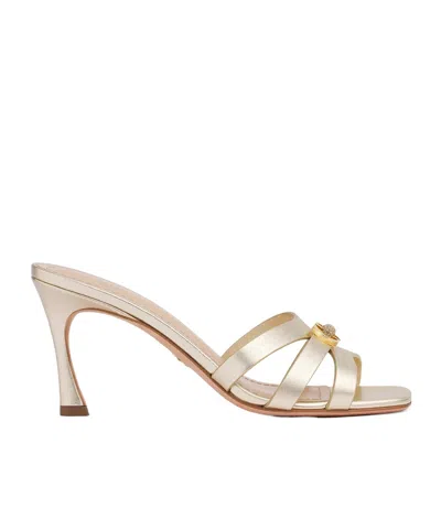 Dior Or 30m Heeled Slide In White
