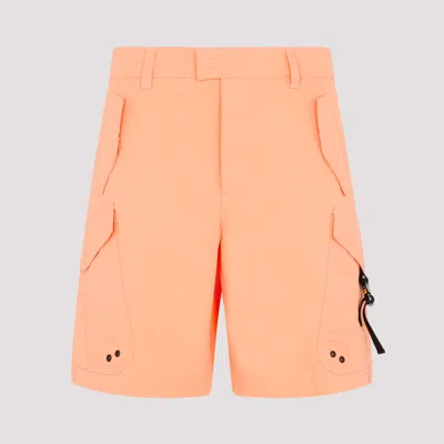 DIOR ORANGE CARGO SHORTS