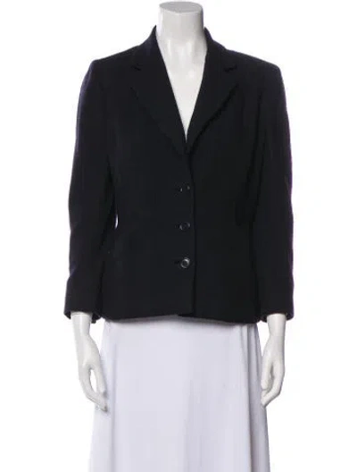 Pre-owned Dior Original Wool Blazer In Blue