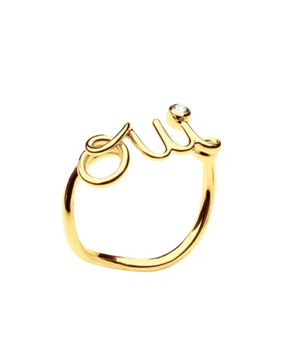 Dior Oui Ring In Yellow