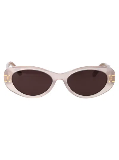 Dior Eyewear Oval In Grey