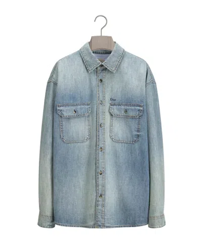 Dior Overshirt In Blue