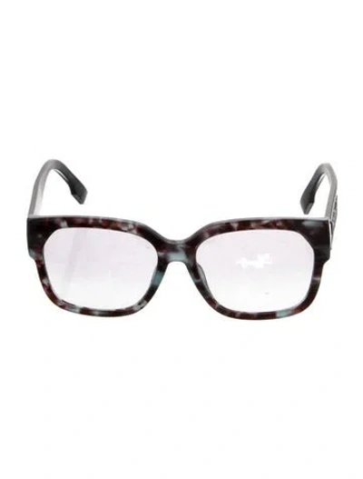 Pre-owned Dior Oversize Clear Sunglasses In Blue