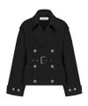 Dior Oversize Coat In Black