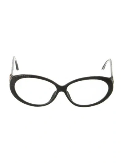 Pre-owned Dior Oversize Eyeglasses In Black