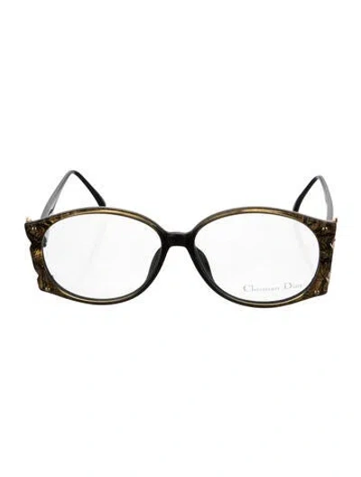 Pre-owned Dior Oversize Eyeglasses In Multi