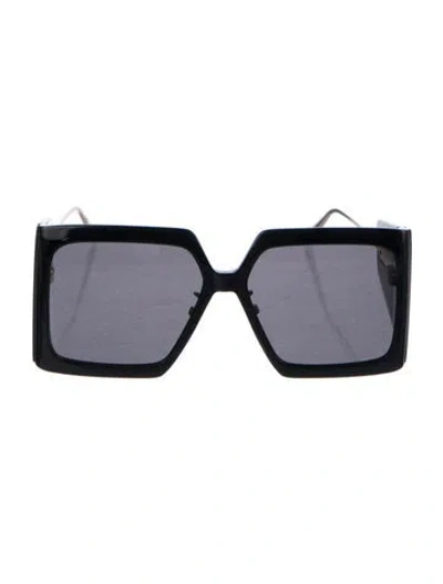 Pre-owned Dior Oversize Tinted Sunglasses In Multi