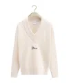 Dior Oversized Sweater In White