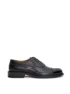 Dior Oxford Moccasin Stringed Black Leather