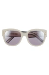 Dior Pacific B2i 54mm Butterfly Sunglasses