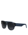 DIOR PACIFIC B2I POLARIZED BUTTERFLY SUNGLASSES, 54MM