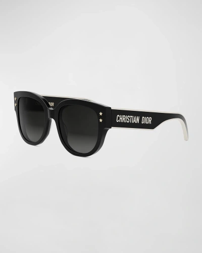 Dior Pacific B2i Sunglasses In Black/gray Gradient