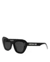 Dior Pacific B3u Sunglasses In Black/gray Solid