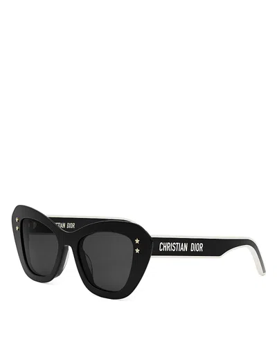 DIOR PACIFIC B3U BUTTERFLY SUNGLASSES, 52MM